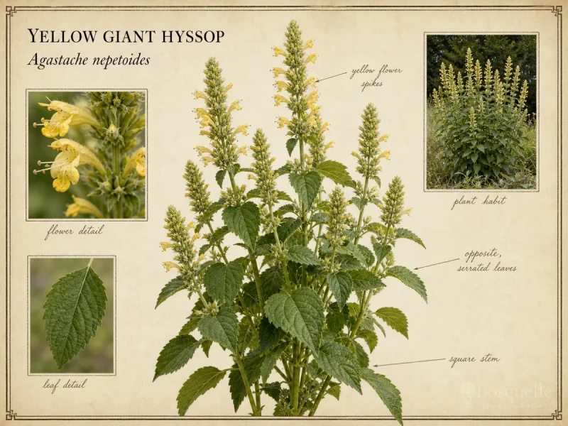 Yellow Giant Hyssop (Agastache nepetoides)