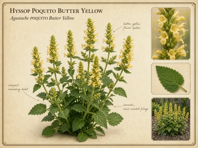 Hyssop POQUITO Butter Yellow (Agastache POQUITO Butter Yellow)