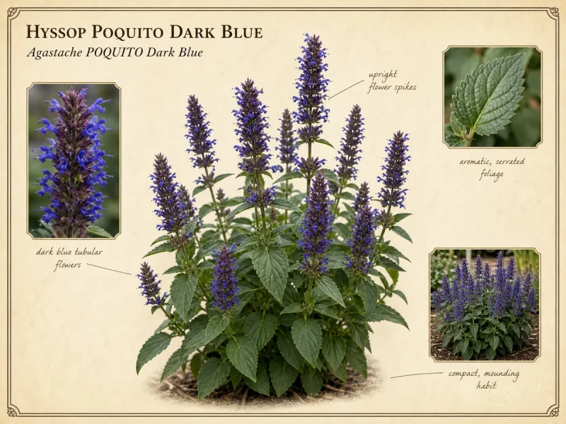 Hyssop POQUITO Dark Blue (Agastache POQUITO Dark Blue)