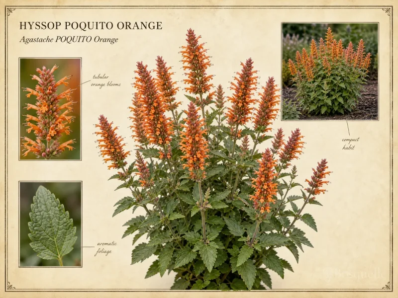 Hyssop POQUITO Orange (Agastache POQUITO Orange)