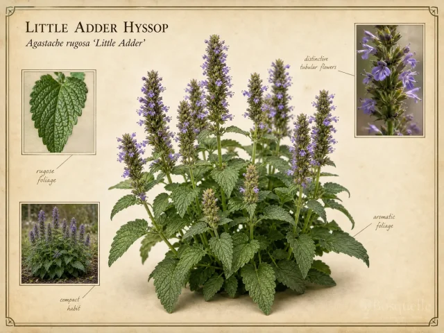 Little Adder Hyssop (Agastache rugosa ‘Little Adder’)
