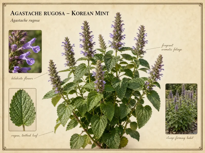 Agastache rugosa – Korean Mint (Agastache rugosa)