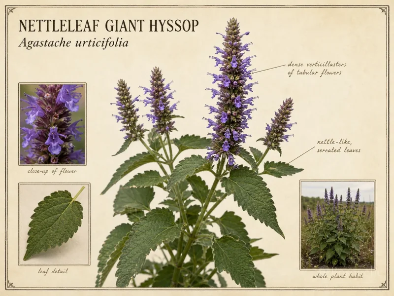 Nettleleaf Giant Hyssop (Agastache urticifolia)
