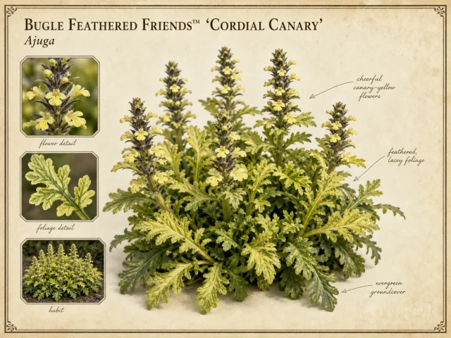 Bugle Feathered Friends™ 'Cordial Canary'