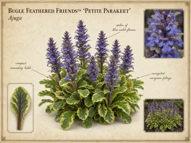 Bugle Feathered Friends™ 'Petite Parakeet'