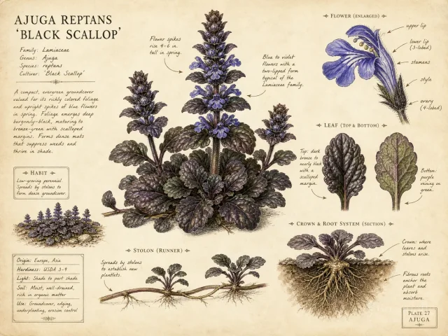 Bugle 'Black Scallop'