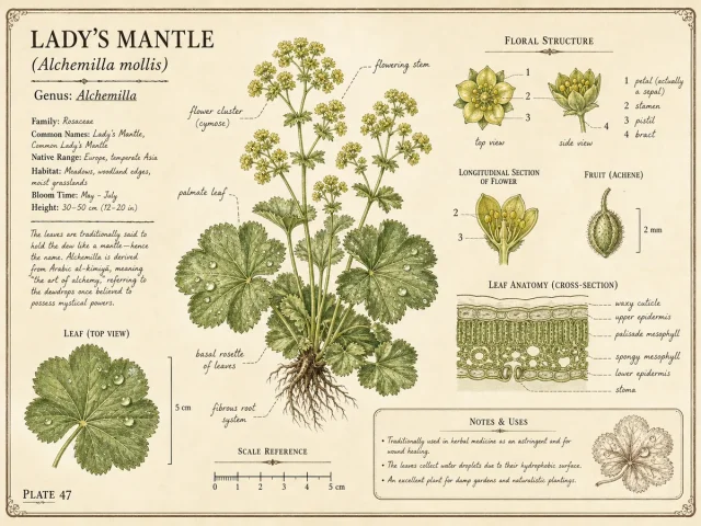 Lady’s Mantle (Alchemilla mollis)