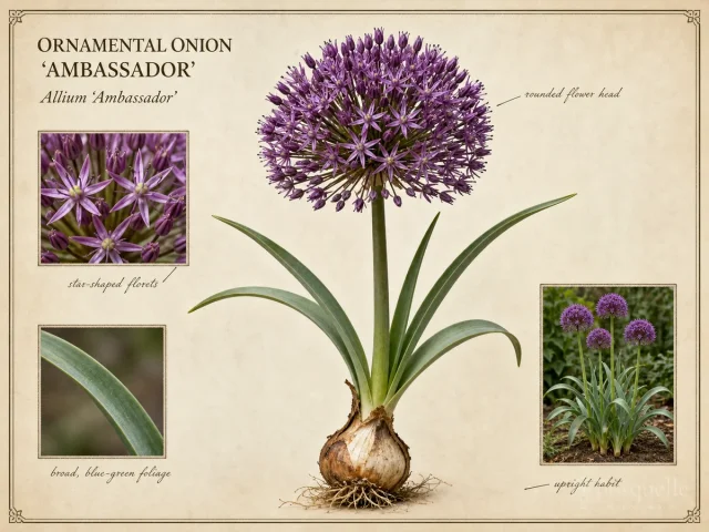 Ornamental Onion ‘Ambassador’ (Allium ‘Ambassador’)