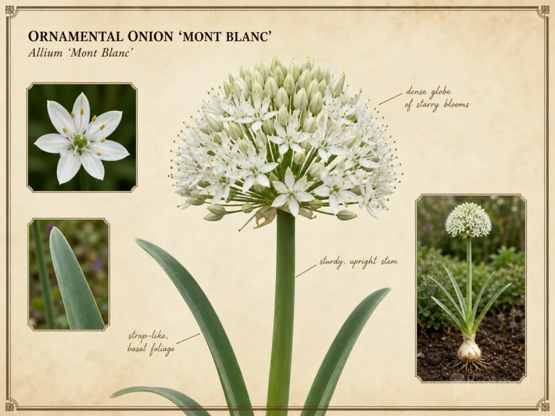Ornamental Onion ‘Mont Blanc’ (Allium ‘Mont Blanc’)