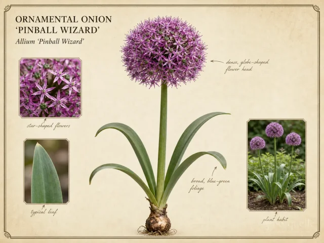 Ornamental Onion 'Pinball Wizard'