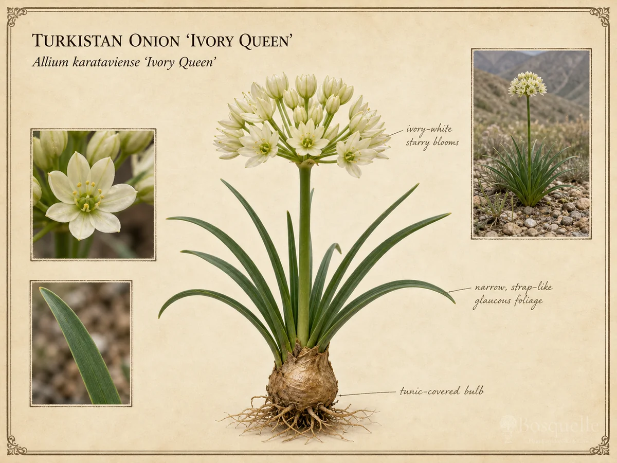 Turkistan Onion 'Ivory Queen' — Fragrant alliums to shortlist