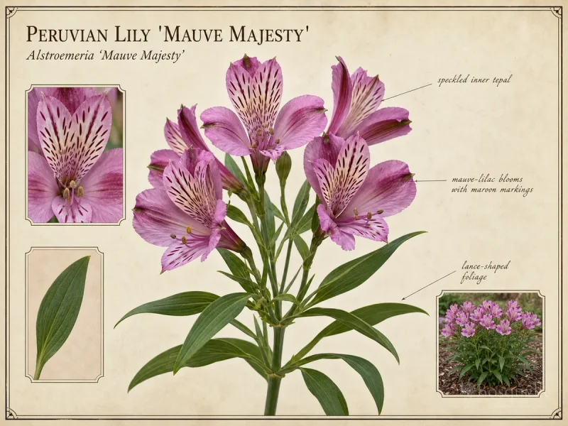 Peruvian Lily ‘Mauve Majesty’ (Alstroemeria ‘Mauve Majesty’)