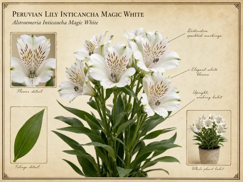 Peruvian Lily Inticancha Magic White