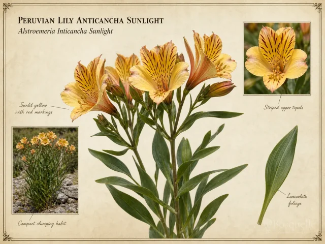 Peruvian Lily Anticancha Sunlight (Alstroemeria Inticancha Sunlight)