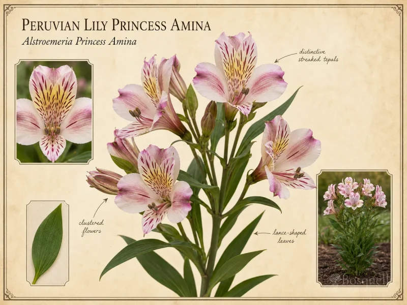 Peruvian Lily Princess Amina (Alstroemeria Princess Amina)