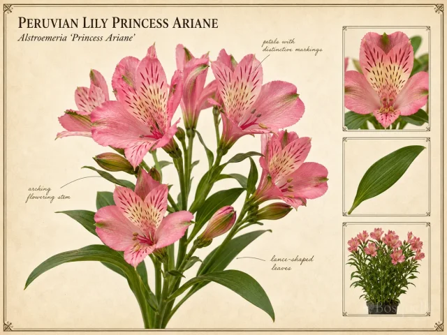 Peruvian Lily Princess Ariane (Alstroemeria Princess Ariane)