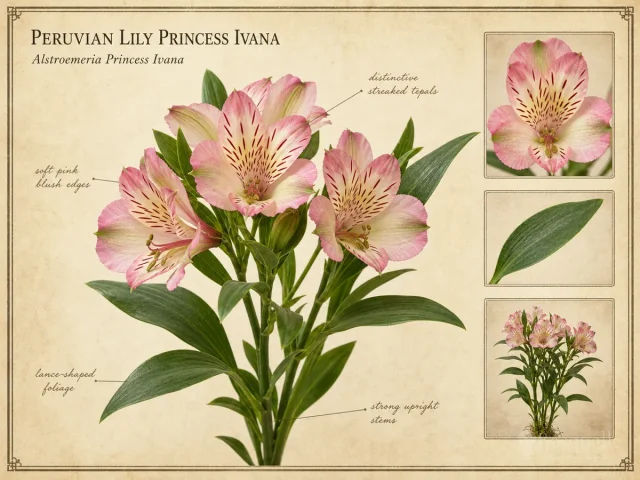 Peruvian Lily Princess Ivana (Alstroemeria Princess Ivana)