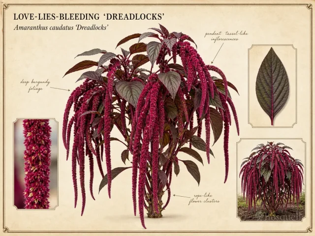 Love-Lies-Bleeding 'Dreadlocks'