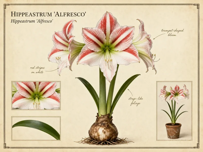 Hippeastrum ‘Alfresco’ (Amaryllis ‘Alfresco’)