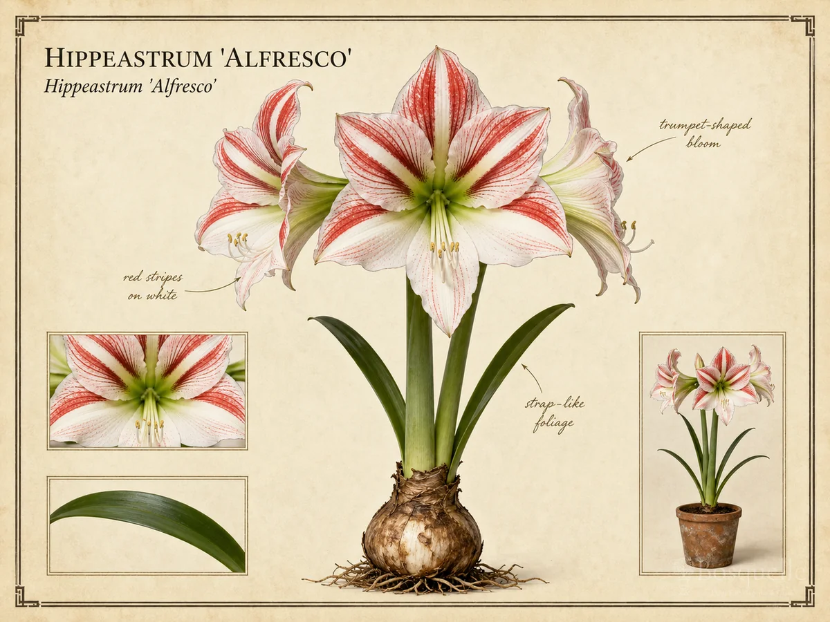 Hippeastrum ‘Alfresco’ (Amaryllis ‘Alfresco’)
