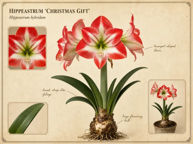 Hippeastrum 'Christmas Gift'