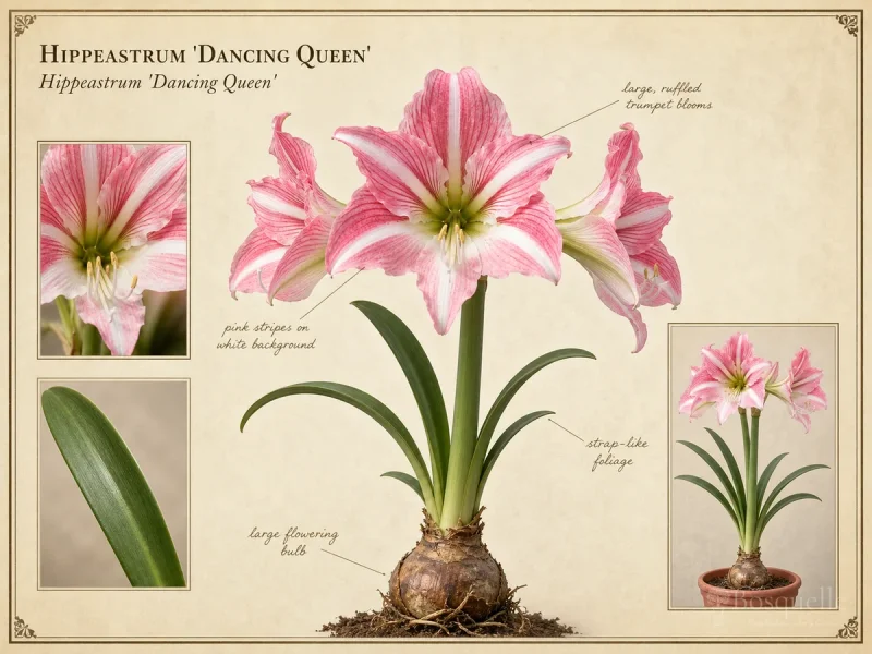 Hippeastrum ‘Dancing Queen’ (Amaryllis ‘Dancing Queen’)