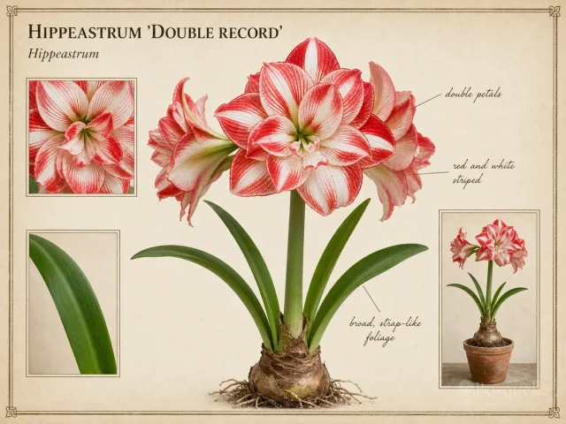 Hippeastrum 'Double Record'