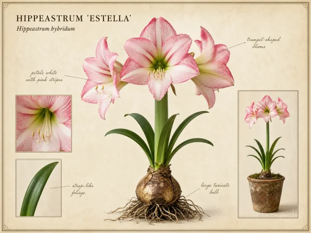 Hippeastrum 'Estella'