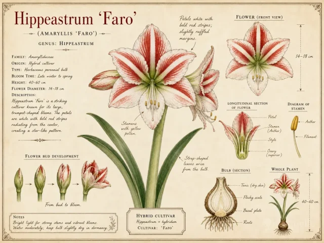 Hippeastrum 'Faro'