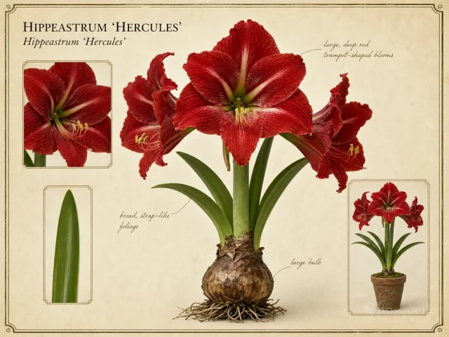 Hippeastrum 'Hercules'