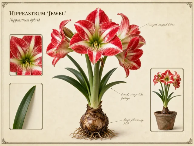 Hippeastrum 'Jewel'