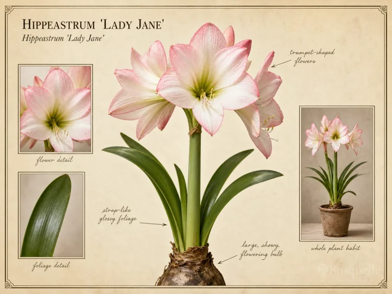 Hippeastrum ‘Lady Jane’ (Amaryllis ‘Lady Jane’)