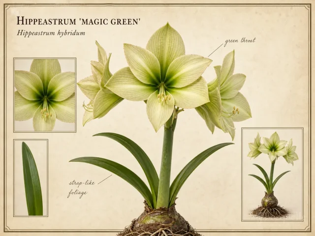 Hippeastrum 'Magic Green'