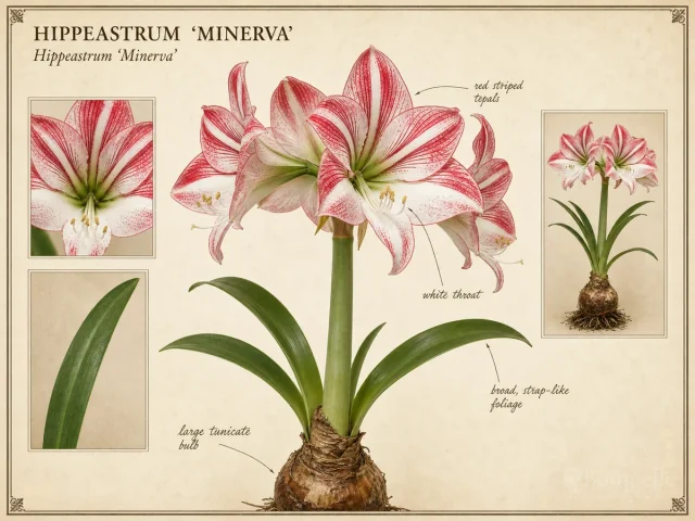 Hippeastrum 'Minerva'