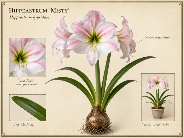 Hippeastrum 'Misty'