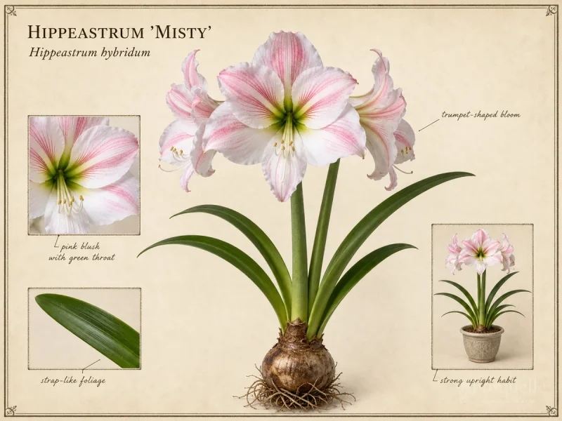 Hippeastrum ‘Misty’ (Amaryllis ‘Misty’)