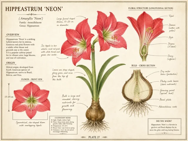 Hippeastrum 'Neon'