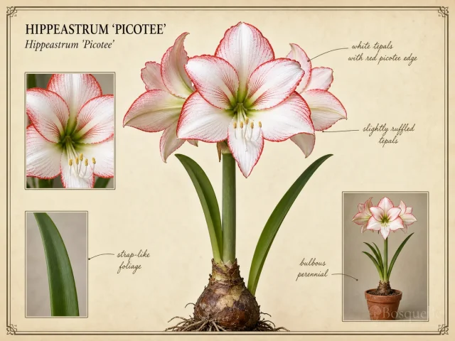 Hippeastrum 'Picotee'