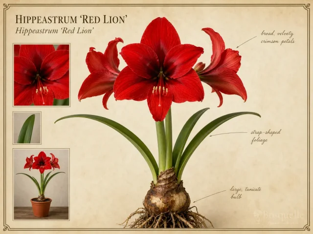 Hippeastrum 'Red Lion'