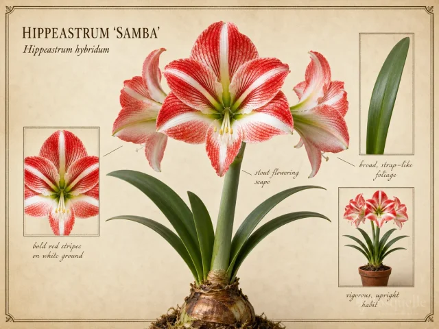 Hippeastrum 'Samba'