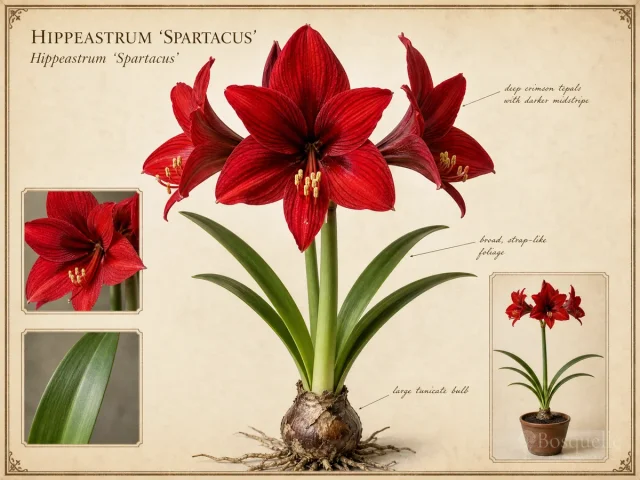 Hippeastrum 'Spartacus'
