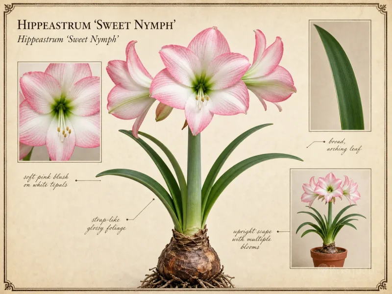 Hippeastrum ‘Sweet Nymph’ (Amaryllis ‘Sweet Nymph’)