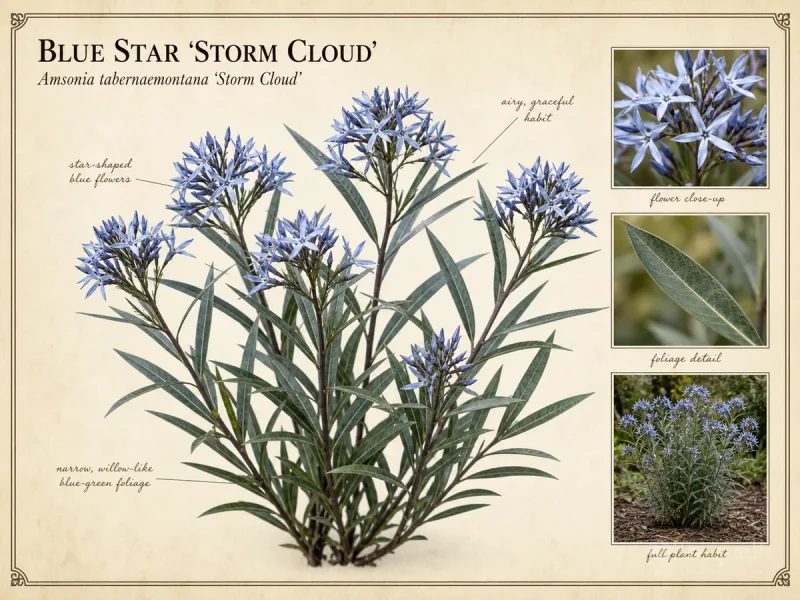 Blue Star 'Storm Cloud'