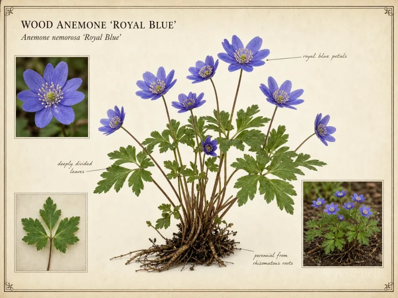 Wood Anemone 'Royal Blue'