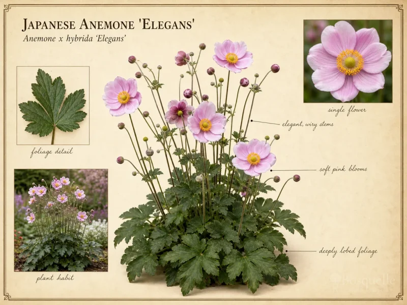 Japanese Anemone 'Elegans'