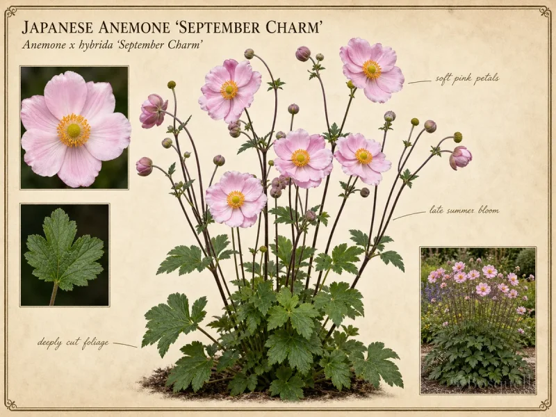 Japanese Anemone 'September Charm'