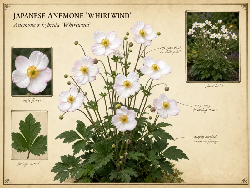 Japanese Anemone 'Whirlwind'
