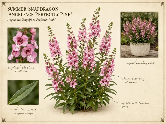 Summer Snapdragon 'Angelface Perfectly Pink'