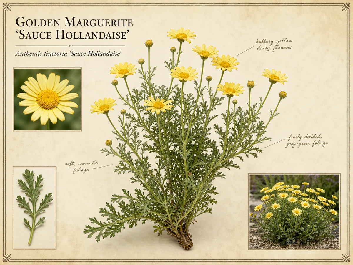 Golden Marguerite 'Sauce Hollandaise'