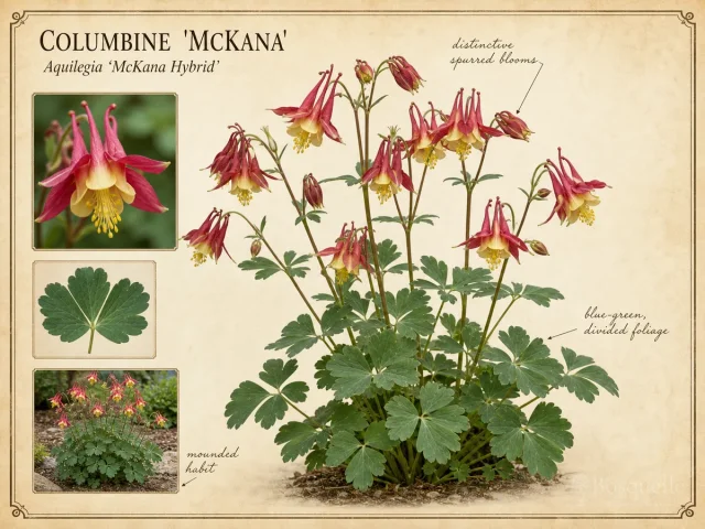 Columbine 'McKana' — Choose columbine by hybrid, native, or double